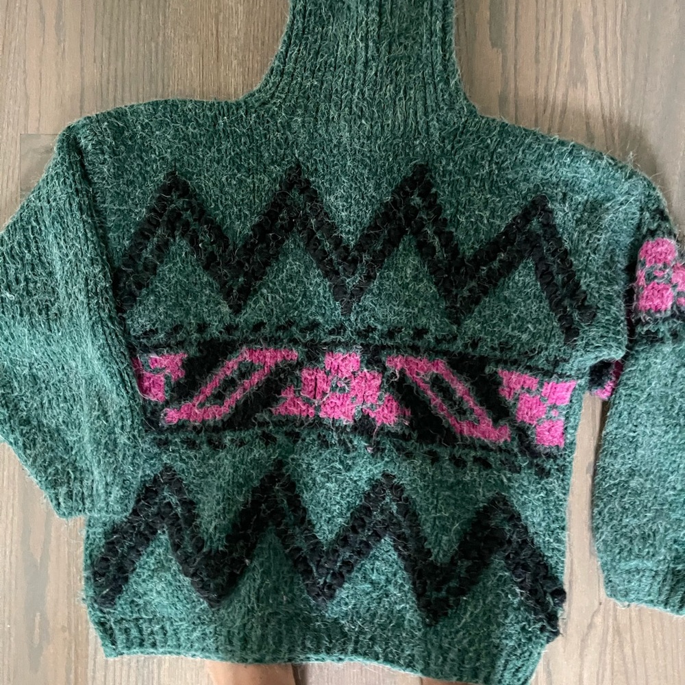 Crop Winter Sweater